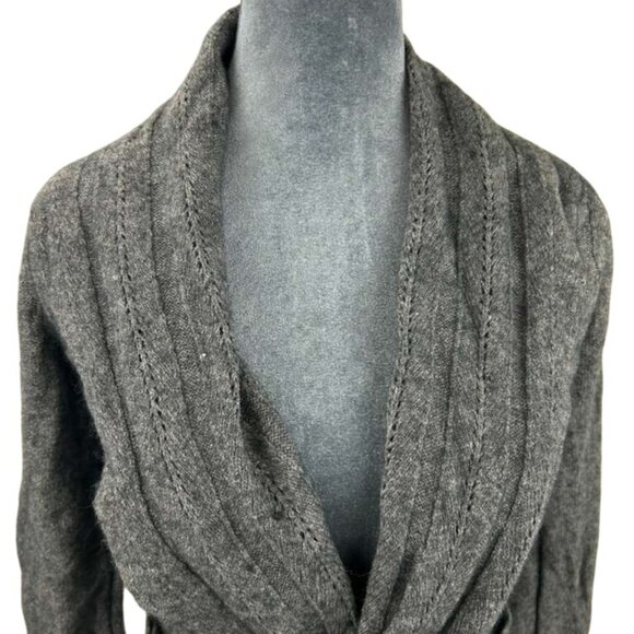 Aphorism Women's Medium Cable Knit Sweater Angora Rabbit Hair & Wool Blend - Picture 13 of 15